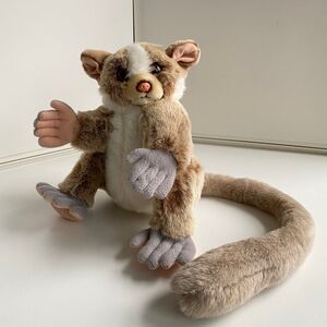 Vintage Lemur Long Tail Plush Zoo Wildlife Stuffed‎ Animal Toys R Us Bush Baby